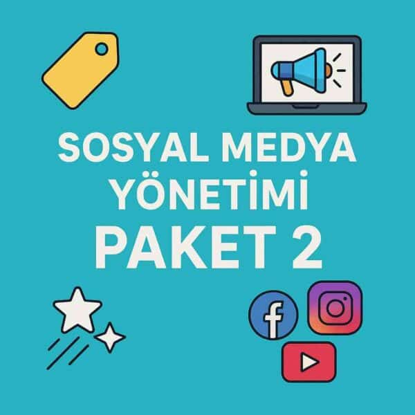 Sosyal Medya Yönetimi Paket 2