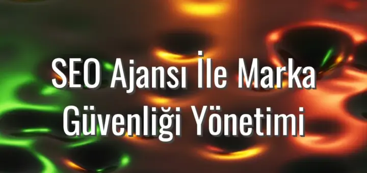 SEO Ajansı İle Marka Güvenliği Yönetimi - seo ajansı ile marka güvenliği